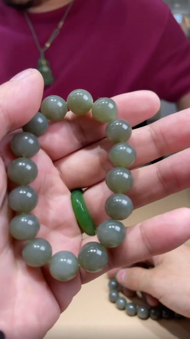 手串未镶嵌和田玉100201-F61-多样性发其—