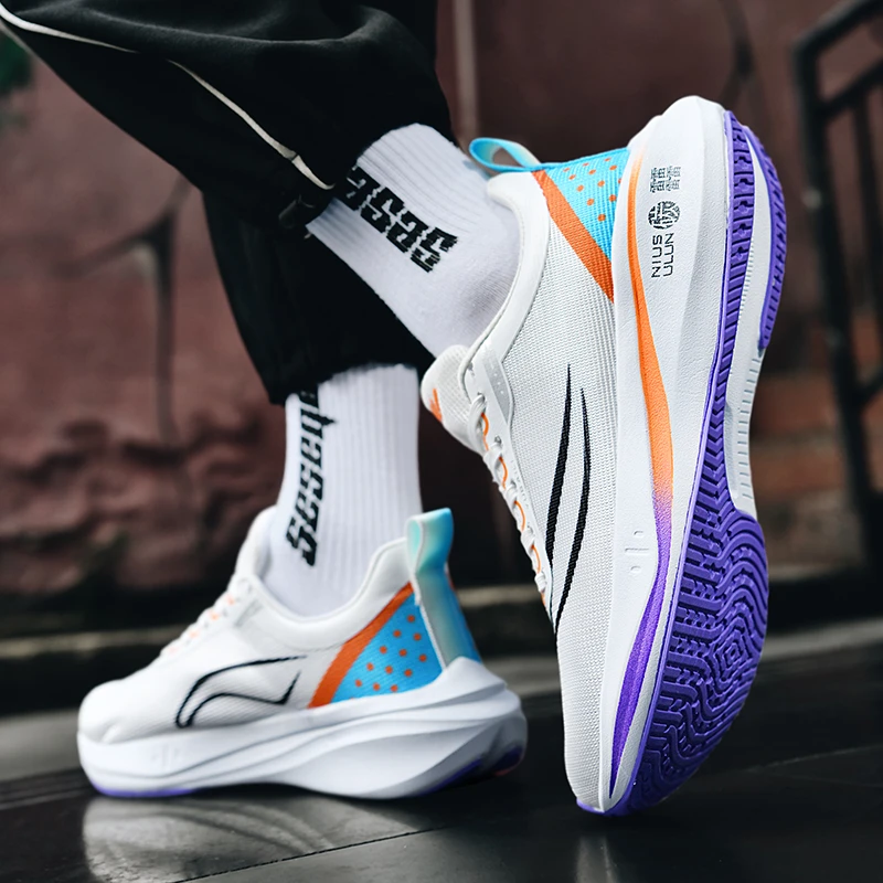 李宁精选赤兔7PRO跑步鞋男款超轻减震竞速适配碳板跑鞋运动鞋男