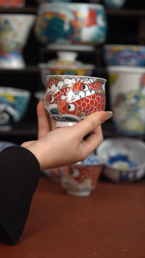 老师作品九鱼高卢氏杯（微瑕福利）