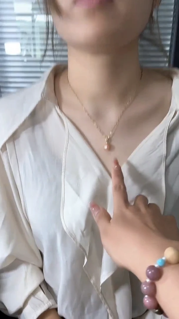 淡水珍珠合金吊坠(赠链)龙鳞珠吊坠