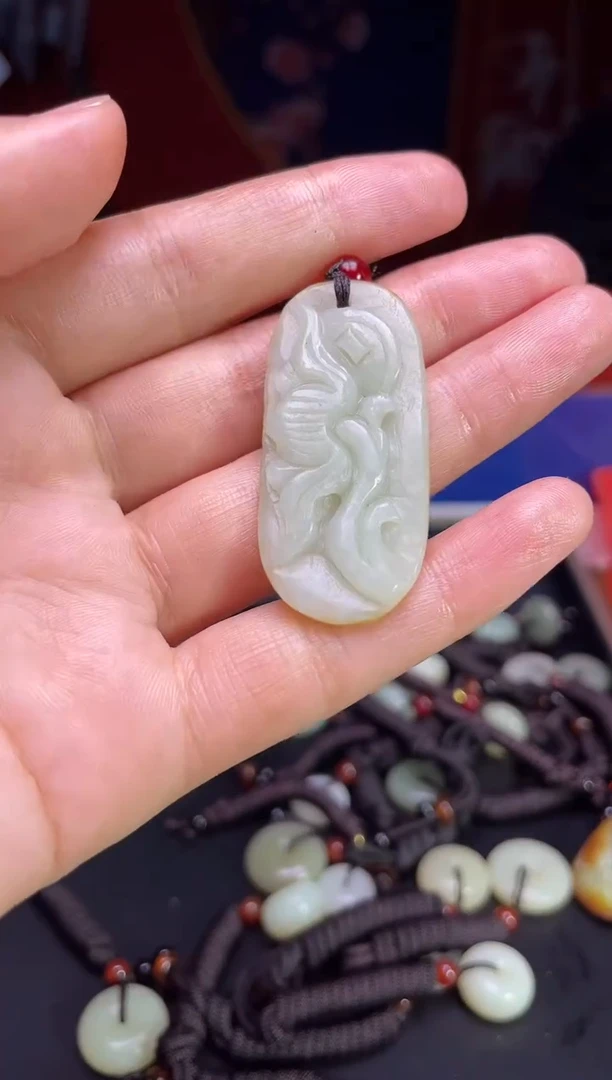 颈饰未镶嵌和田玉123