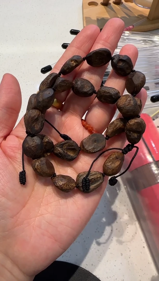 香榧木手串/手链海南种植小包头手串