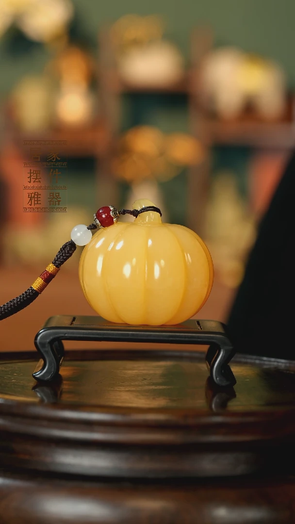 玉《福运南瓜》摆件