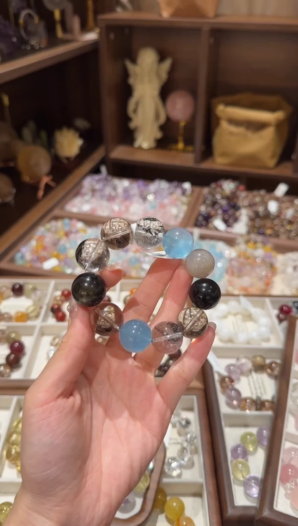 未镶嵌手串水晶抱*）拍8单发一串 拍1单发单珠 多样性发货