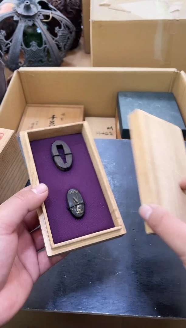 如图所示 阁集工艺品