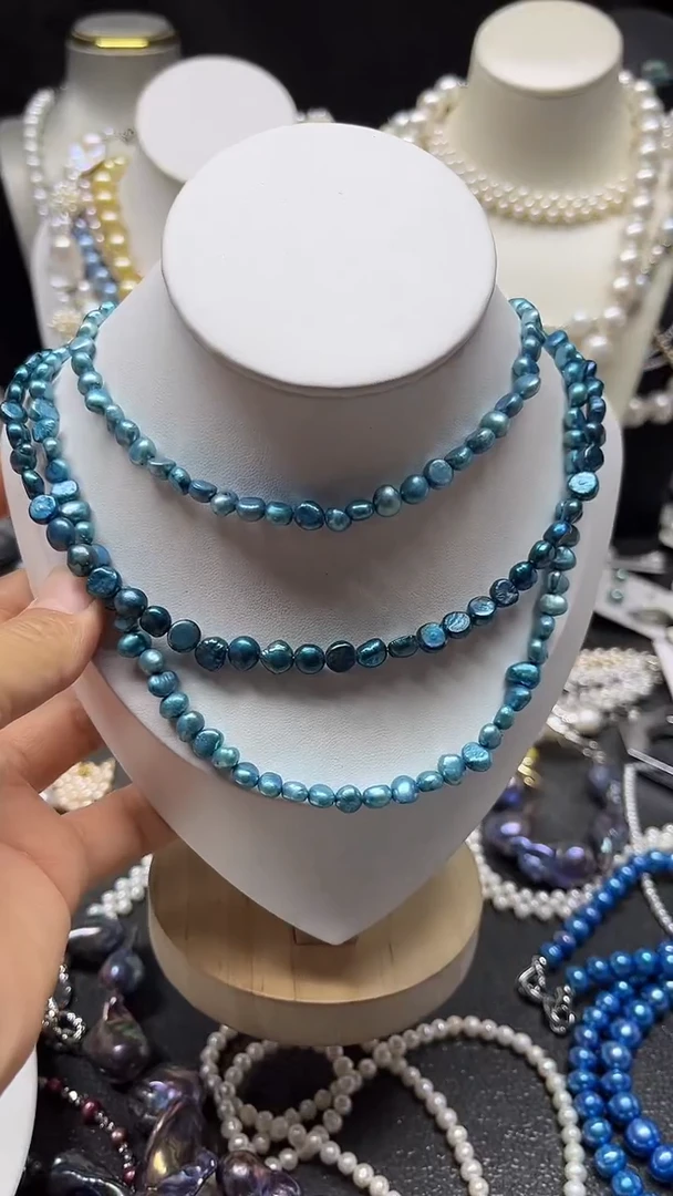 颈饰未镶嵌淡水珍珠多人