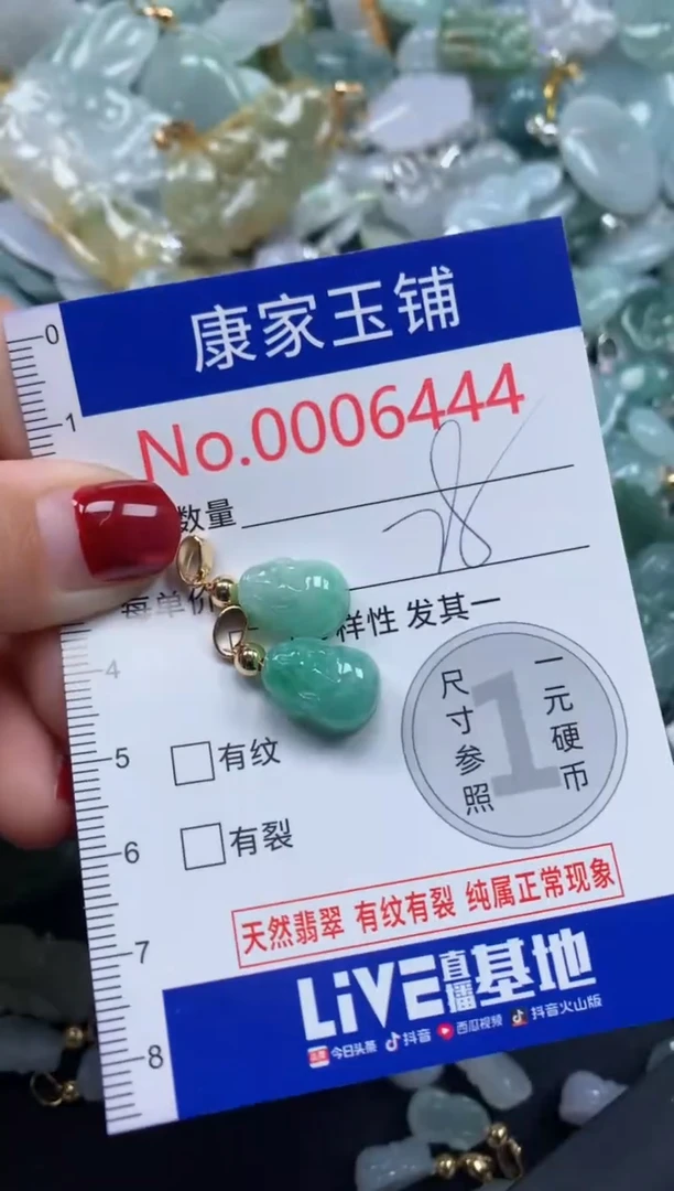 颈饰未镶嵌翡翠6444