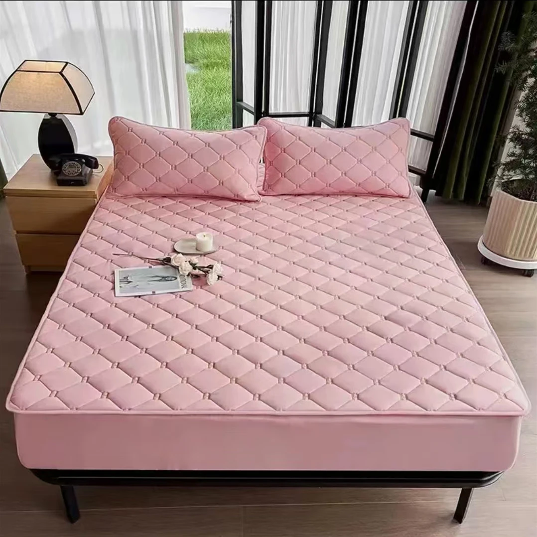 【经典宿舍床笠】学生宿舍单人公寓小号床笠可机洗水洗夹棉加厚床罩