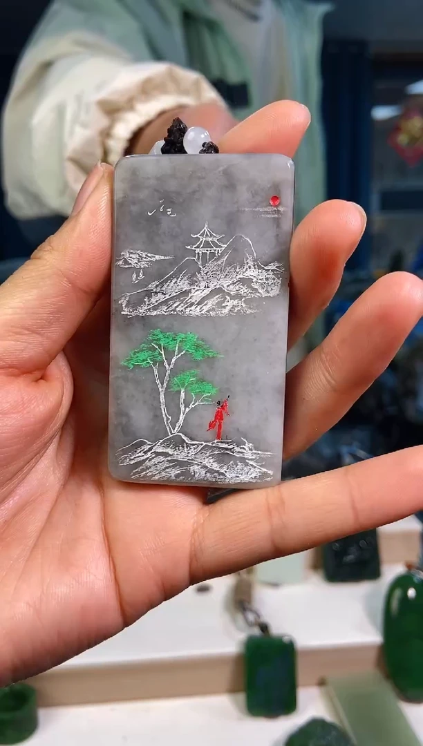 【闪购商品】和田玉挂件未镶嵌1