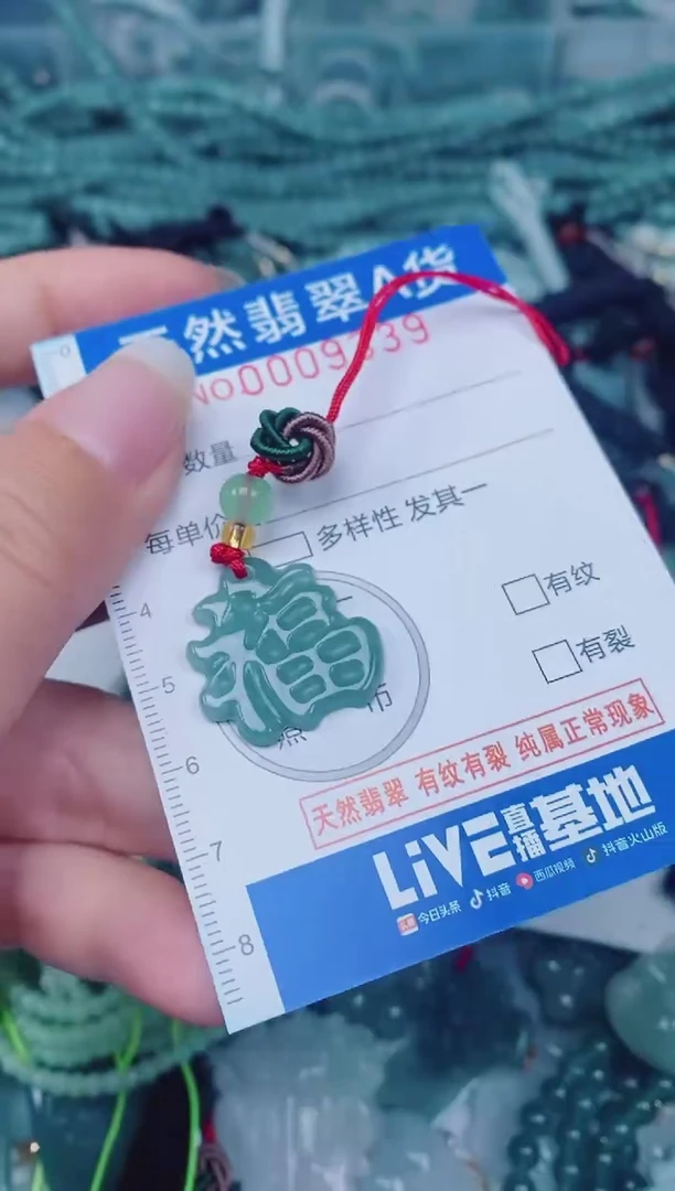 颈饰未镶嵌翡翠00009339