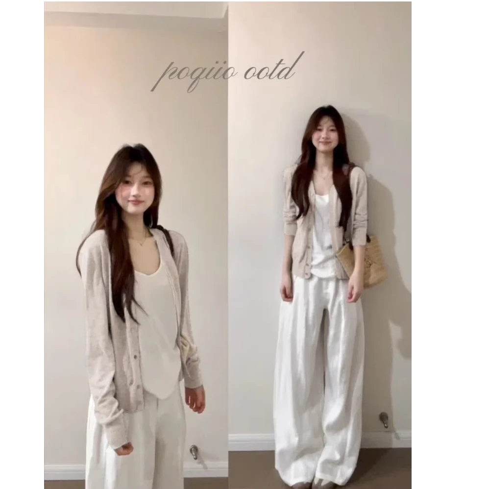 修身通勤开衫显瘦上衣洋气减龄遮肉宽松上衣夏装女款爆款2025新款