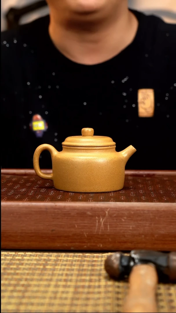 茶壶紫砂LZY黄金段德钟
