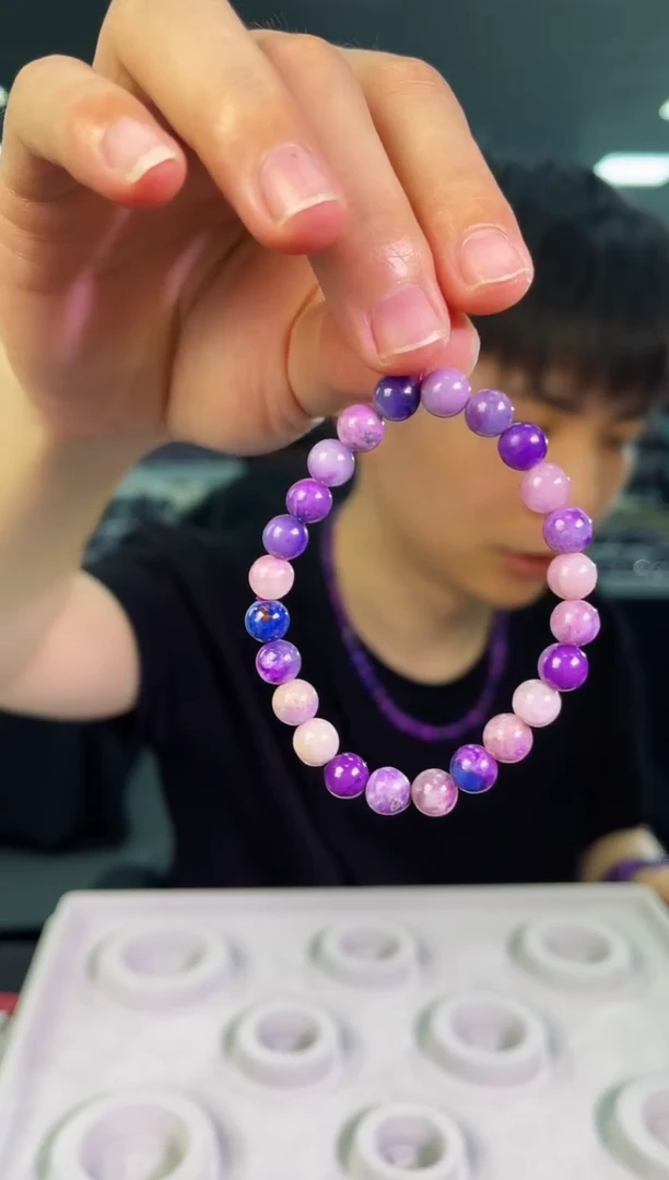 未镶嵌苏纪石（舒俱来）手串南非老矿料舒俱来