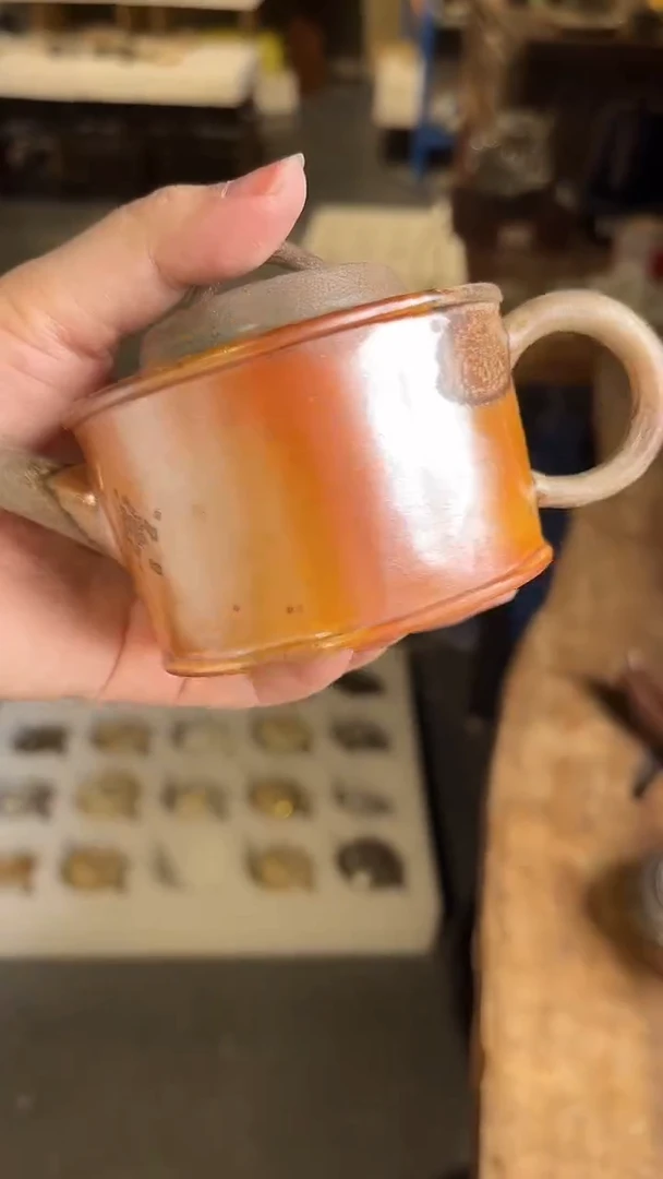 壶108号容量150-160ML中白泥草帽德钟