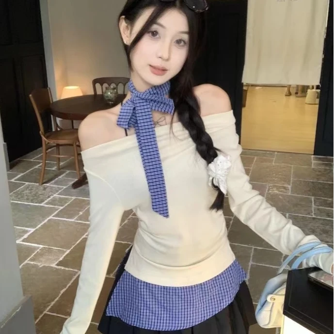 纯欲合集（001-200）辣妹性感御姐鱼骨夏季新款辣妹吊带带胸垫外穿