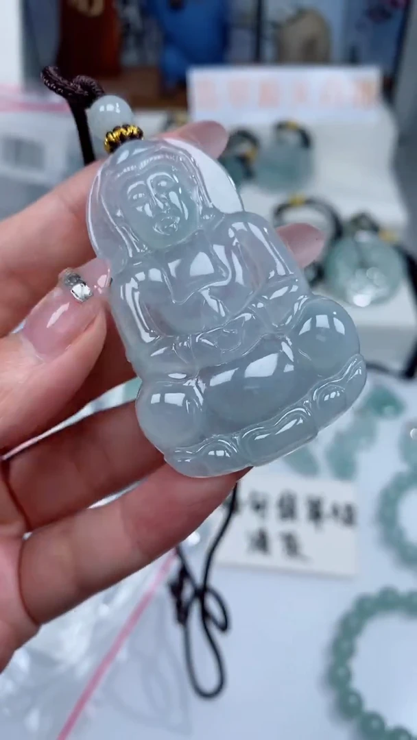 颈饰未镶嵌翡翠吊坠