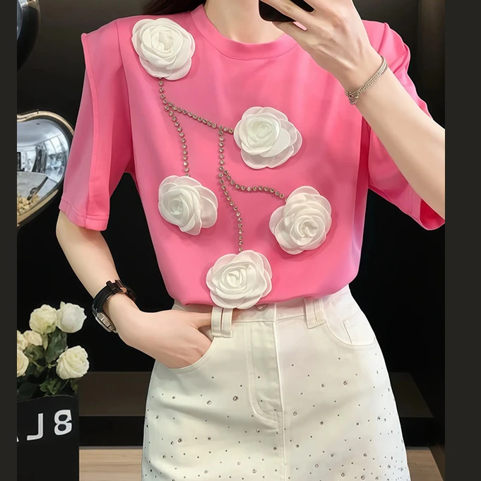 2025夏季女生新款T恤上衣 JYNZJYFMYJ39041224