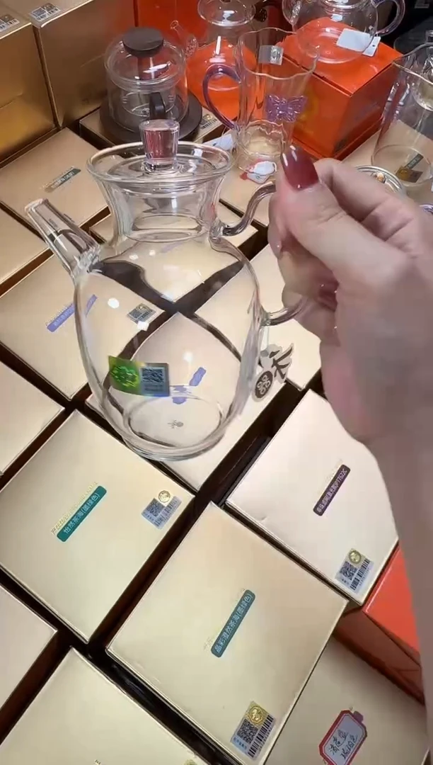 @@禾器晶彩悦心壶浅粉色