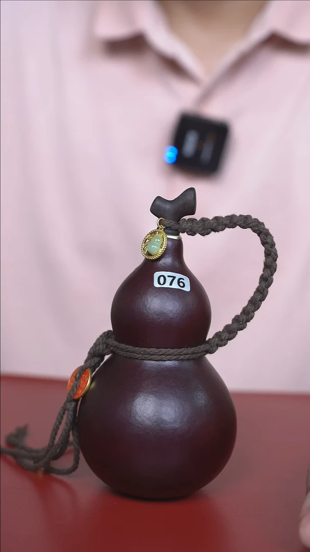 076银口 天然大漆酒葫芦
