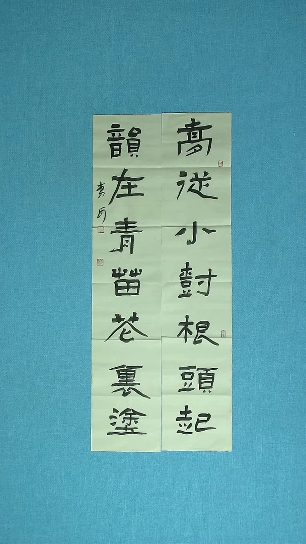 【闪购商品】书法155 湖北李河中书协76*16