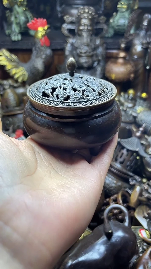 闪购链接，点击下单，有运费险，铜摆件