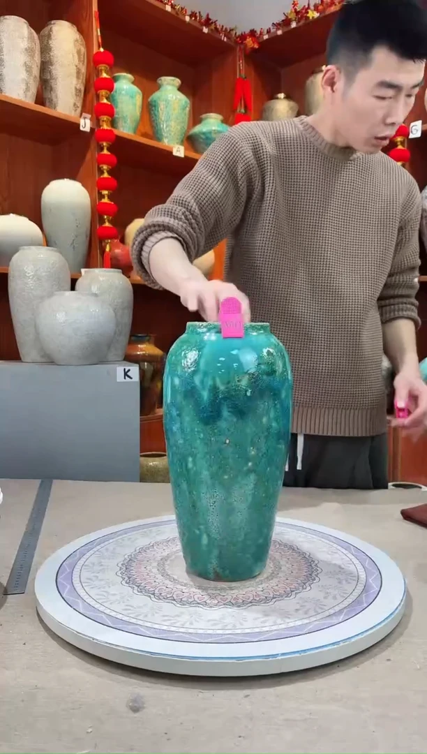 【闪购商品】瓶陶瓷花瓶 无花  微瑕a511