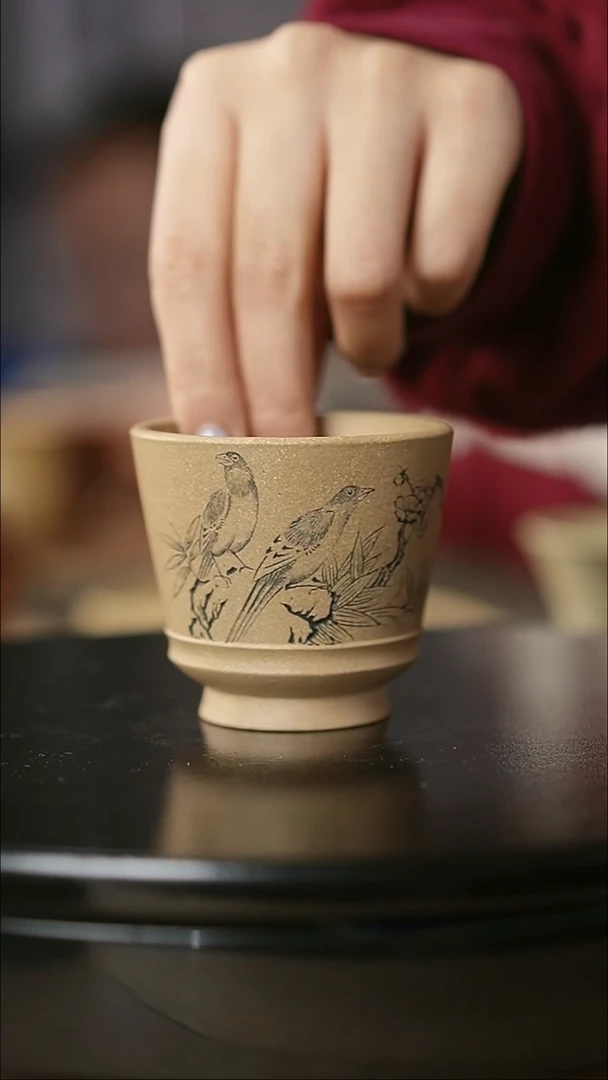 茶杯紫砂昱初主人杯7