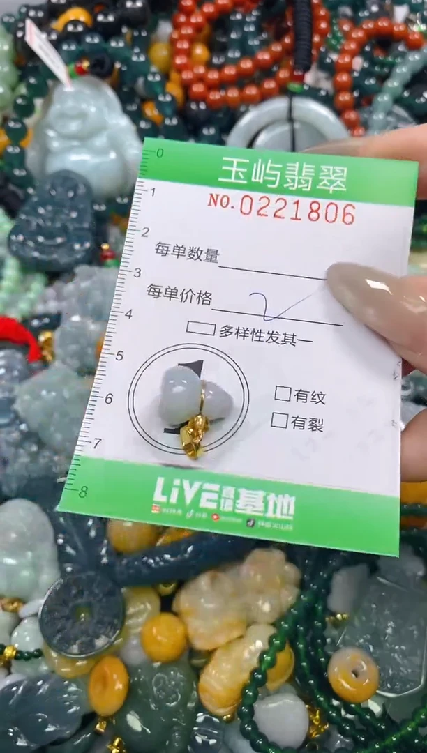 颈饰未镶嵌翡翠闪购0221806