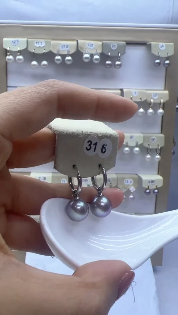 【闪购商品】淡水珍珠耳饰未镶嵌316