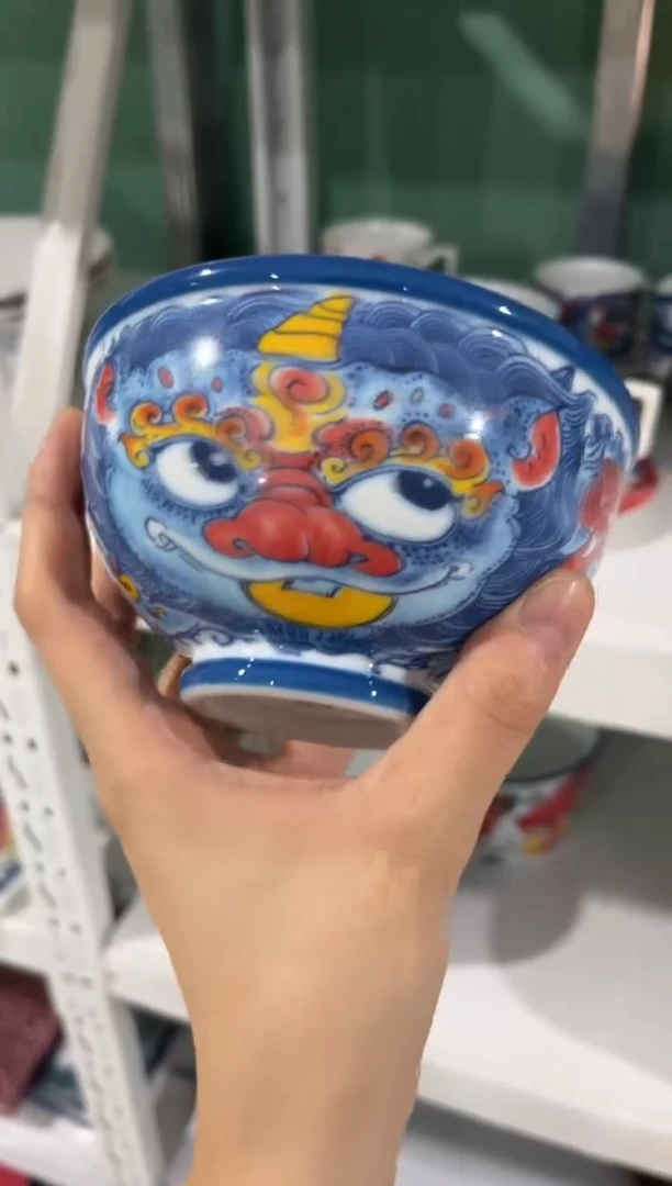 昨明景德镇陶瓷：米饭碗