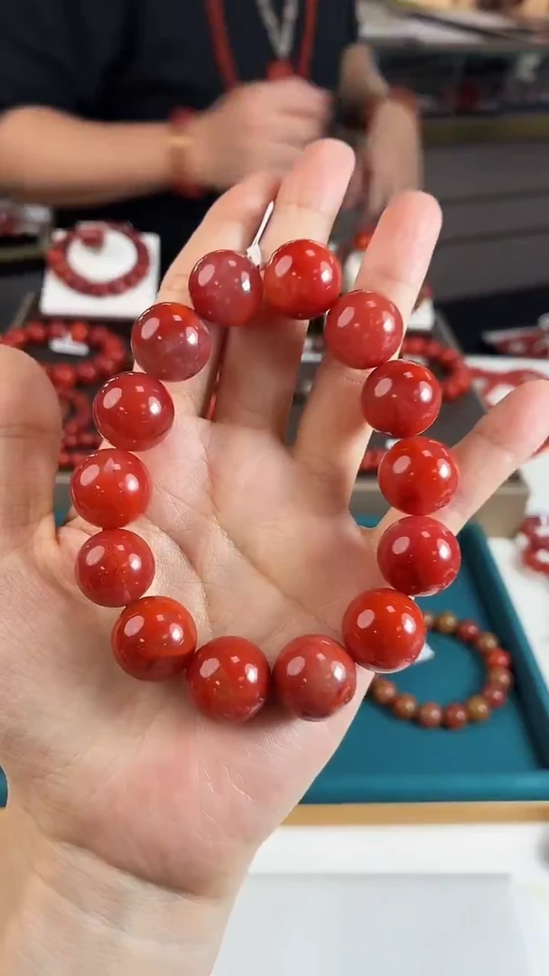 未镶嵌瓦西手串16mm南红玛瑙一个/条
