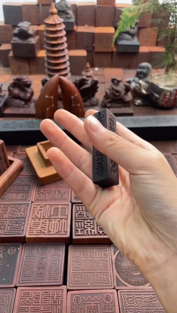 枣木玉化小天蓬尺吊坠