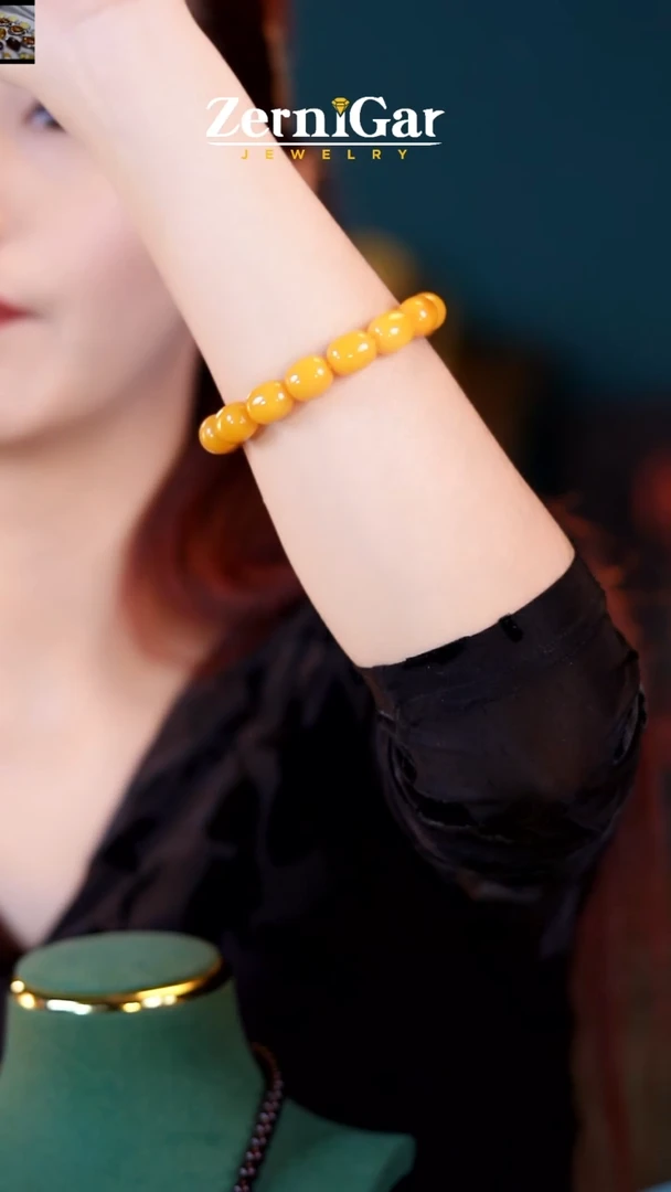 【闪购商品】琥珀颈饰未镶嵌天然琥珀手链