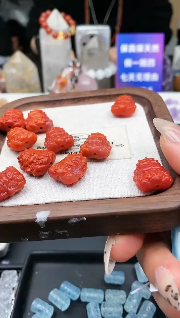 【闪购商品】南红玛瑙颈饰未镶嵌66a多样性发其一/2.1/1个