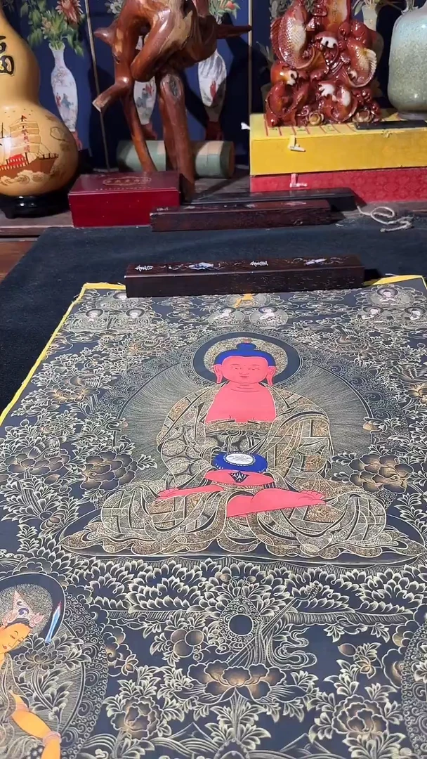 卷轴画藏式珍藏彩绘艺术馆130