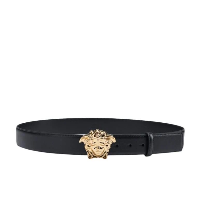 Versace 范思哲 主线 男士牛皮腰带休闲美杜莎皮带金扣