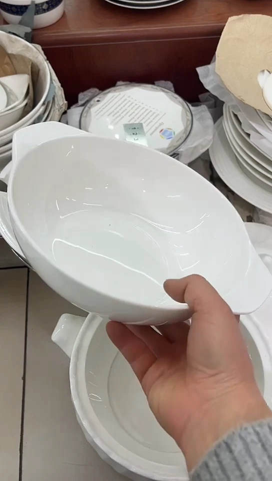 骨瓷是**呀品锅碗无盖