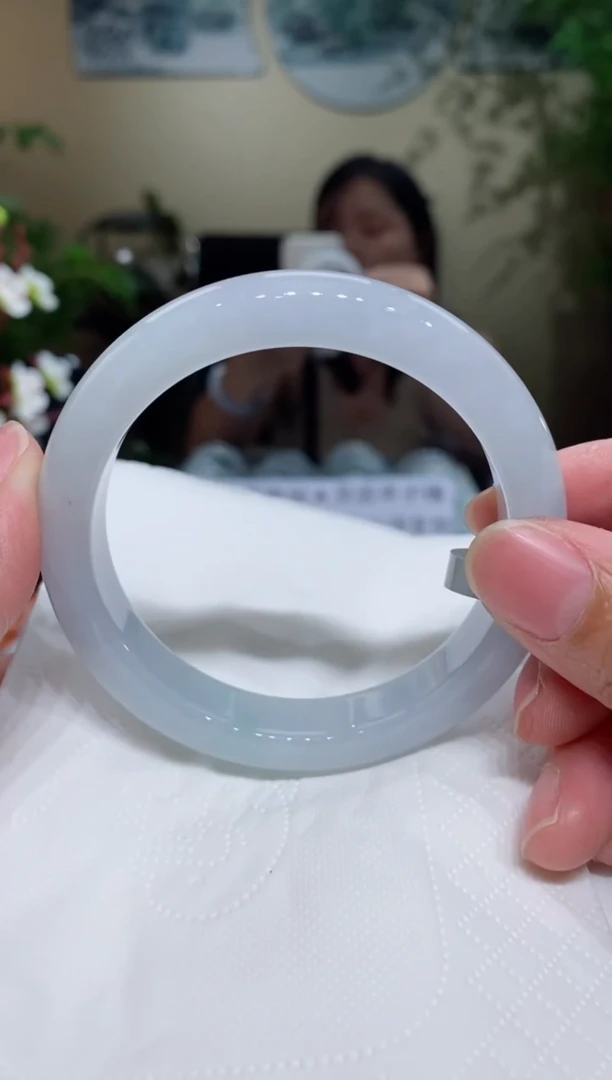 未镶嵌手镯翡翠圈口56-57