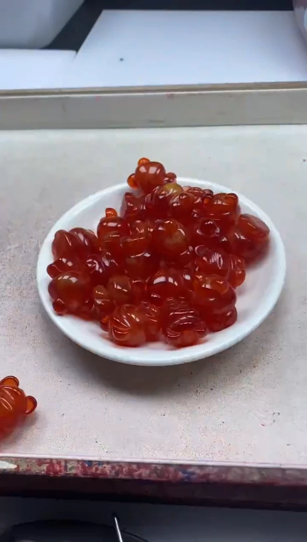 【闪购商品】蜜蜡颈饰未镶嵌w2059蜜蜡*血珀小熊二代*1个