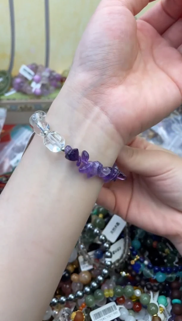 未镶嵌手链水晶383