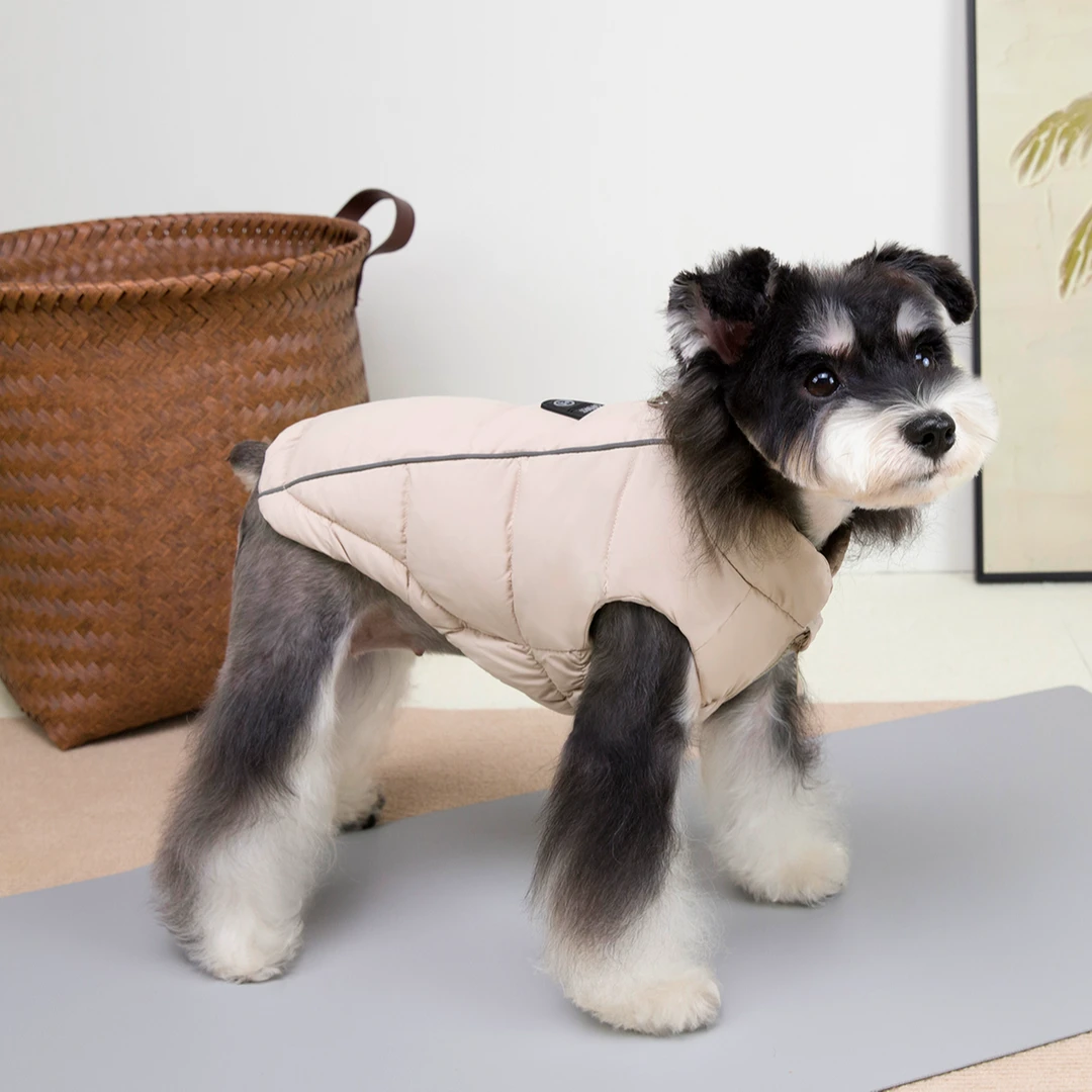 金冠宝贝2025新品秋冬马甲蓄热石墨烯内里防风保暖衣中小型犬泰迪