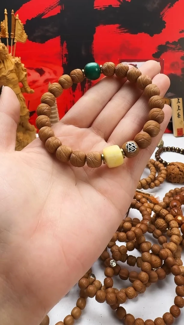 手串猴头核桃九尾狐单标款