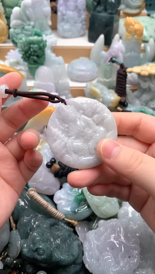 吊坠(不含链)未镶嵌翡翠1