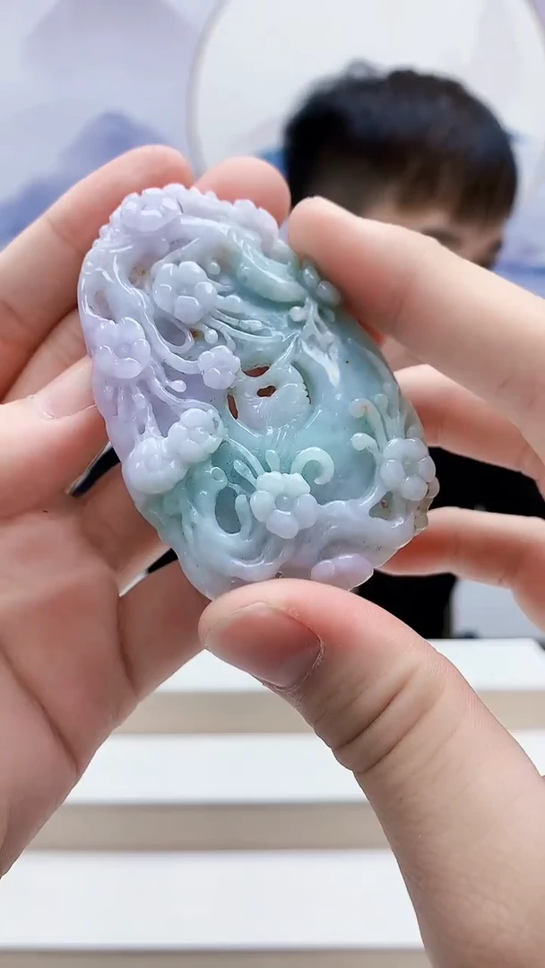 未镶嵌定制翡翠4868bb-毛货挂件7