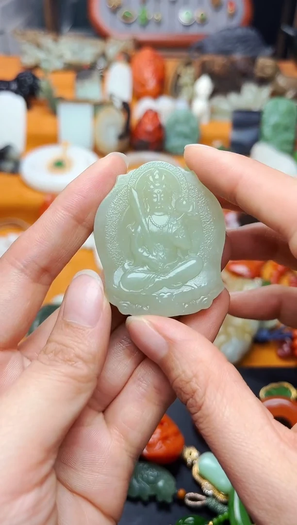 【闪购商品】和田玉颈饰未镶嵌虚空藏01