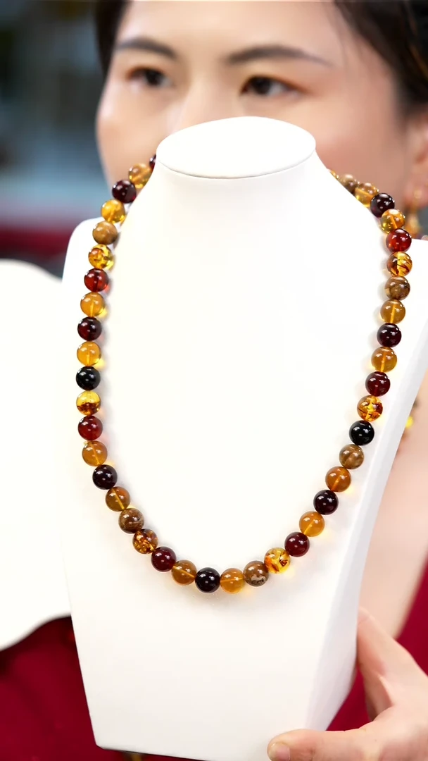 【闪购商品】琥珀颈饰未镶嵌10+多宝妈妈链