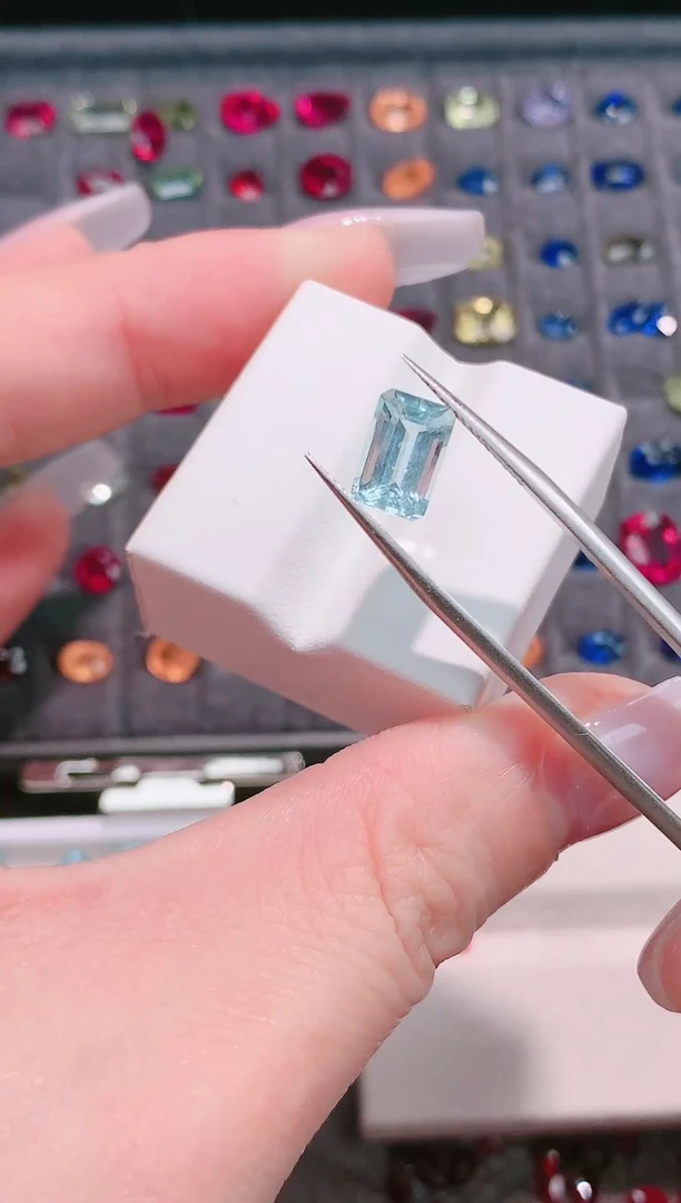 裸石海蓝宝石2.08ct