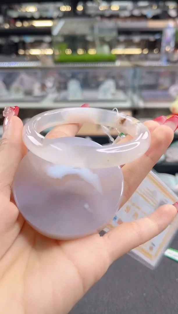 未镶嵌手镯石英质玉59圈口（赠品镯心）1541469