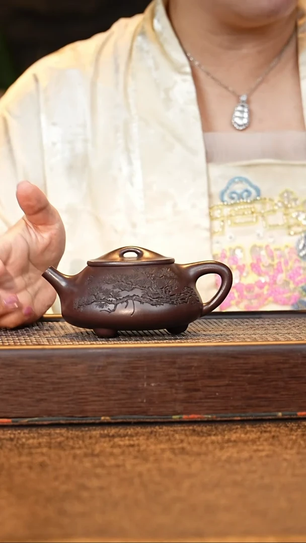 茶壶紫砂LJQ景舟石瓢-盆
