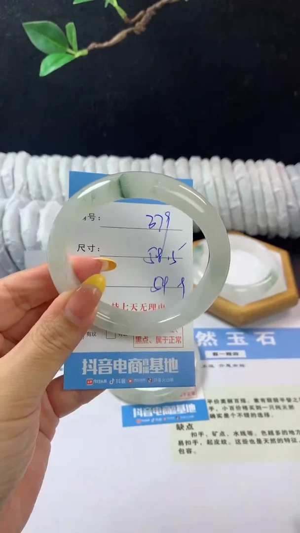 石英质玉手镯未镶嵌h379